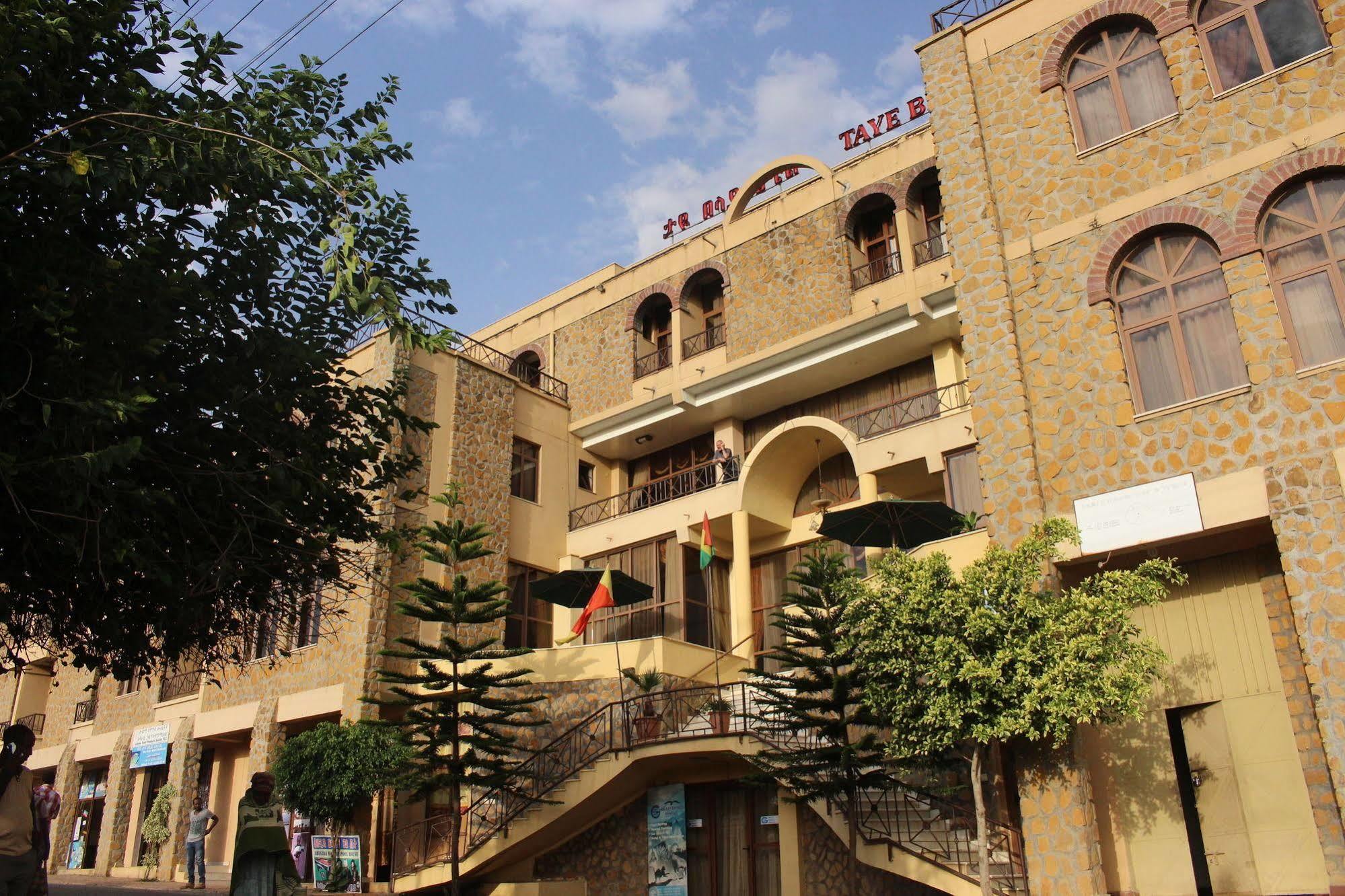 Taye Belay Hotel Gondar Buitenkant foto