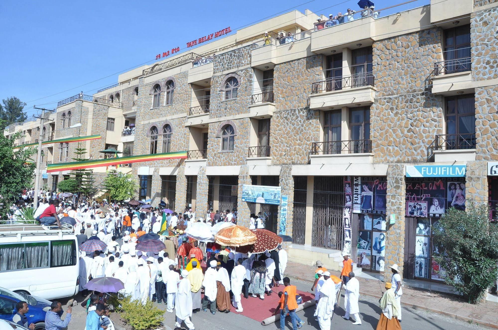 Taye Belay Hotel Gondar Buitenkant foto